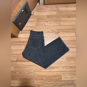 VTG Nautica Embroidered Baggy Jeans Mens 36x34 Blue Skater Grunge 90s Wide Leg